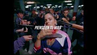 ROSALÍA - PIENSO EN TU MIRÁ (LETRA)