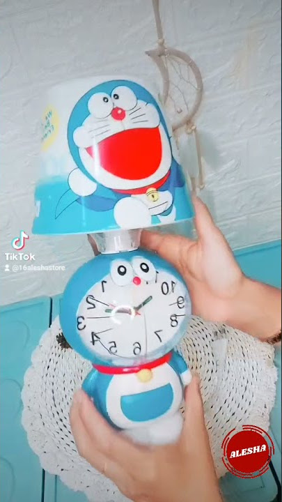 Lampu tidur - lampu doraemon - Portable unik riview