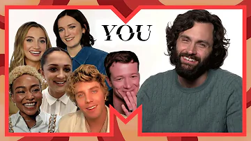 Penn Badgley & YOU Cast Play A Chaotic Game of MTV Yearbook | MTV Movies