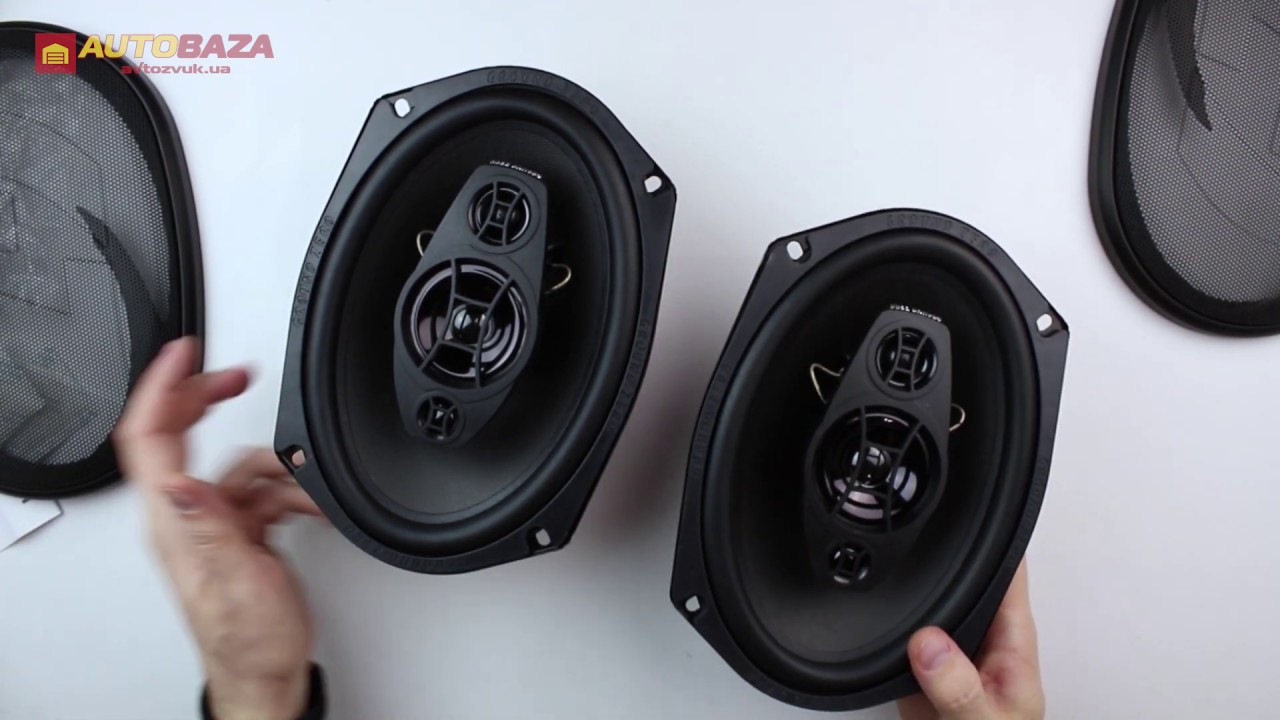 Ground Zero GZIF 69X 6×9″ 3-Way Coaxial Speaker System at