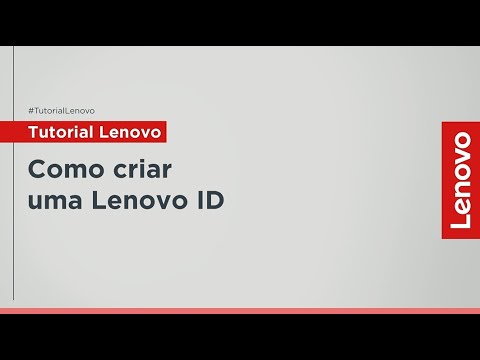 Vídeo: Qual é o seu ID Lenovo?