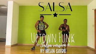 Uptown Funk (Salsa Version) by Brian Safdie | Zumba® Fitness | Masterjedai