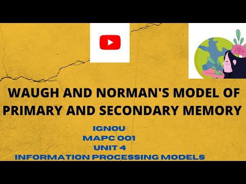 Waugh And Norman's Model - YouTube