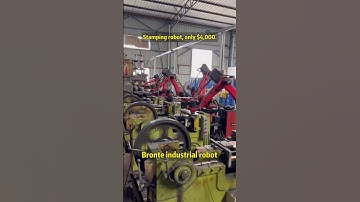 Bronte Stamping robot, only 4000#factory #machine #industrial #robotics #vietnam