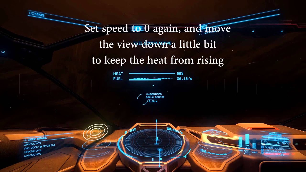 Elite Dangerous how to Fuel Scoop while making Coffee YouTube