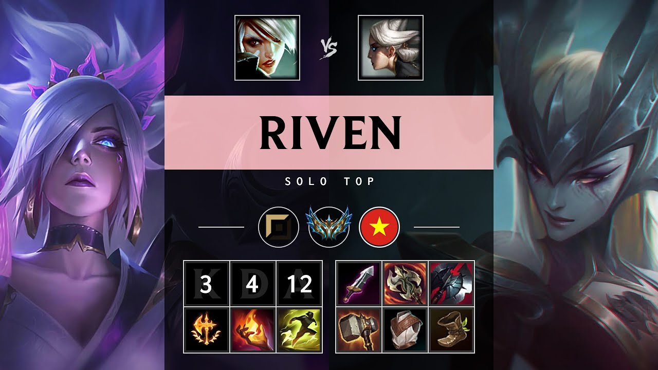 Riven Top vs Camille - VN Challenger Patch 25.07