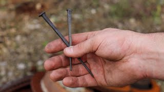 Can a Gen‑Z Beginner Forge Nails on Day One? | Blacksmithing for Dummies Ep. 1