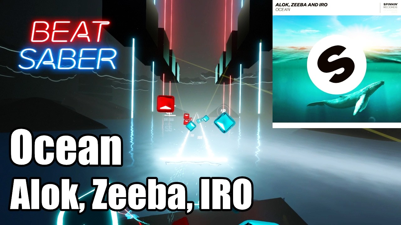 Beat Saber - Ocean - Alok, Zeeba, IRO | FC | Expert+