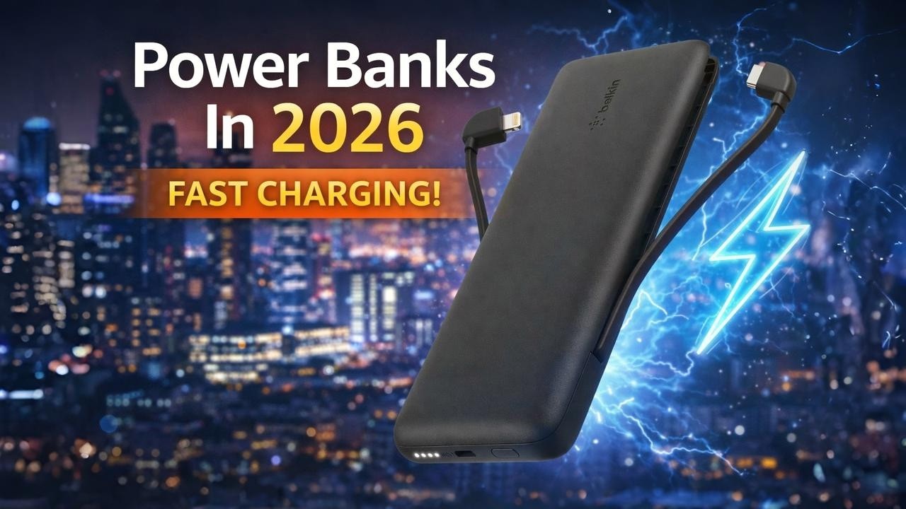 Top 5 Best Power Banks In 2026 🔋⚡| Best Power Bank 2026 Fast Charging
