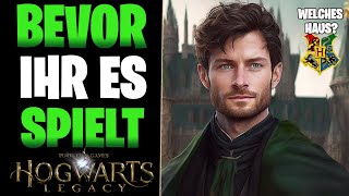 BEVOR IHR ES SPIELT  Hogwarts Legacy Welches Haus & Zauberstab Wählen + Gratis Geschenke