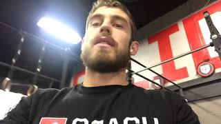At home workout - double unders, pull ups, lunges - 20200224