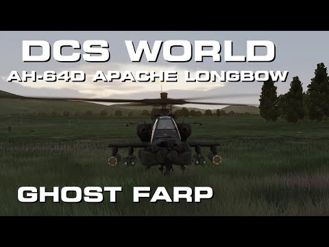 DCS AH-64D Apache Longbow • Ghost FARP (Full Mission Playthrough)