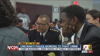 Cincinnati police crime plan: Chief told it takes a village