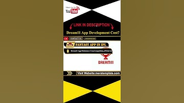 How much does it cost to make a Dream11 App? #dream11 #shorts