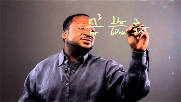 How to Convert From Cubic Meters Per Hour to Cubic Feet Per Minute : Math Skills