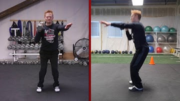 Offset Dumbbell Front Squat