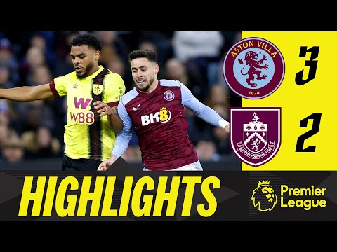 Aston Villa Burnley Goals And Highlights