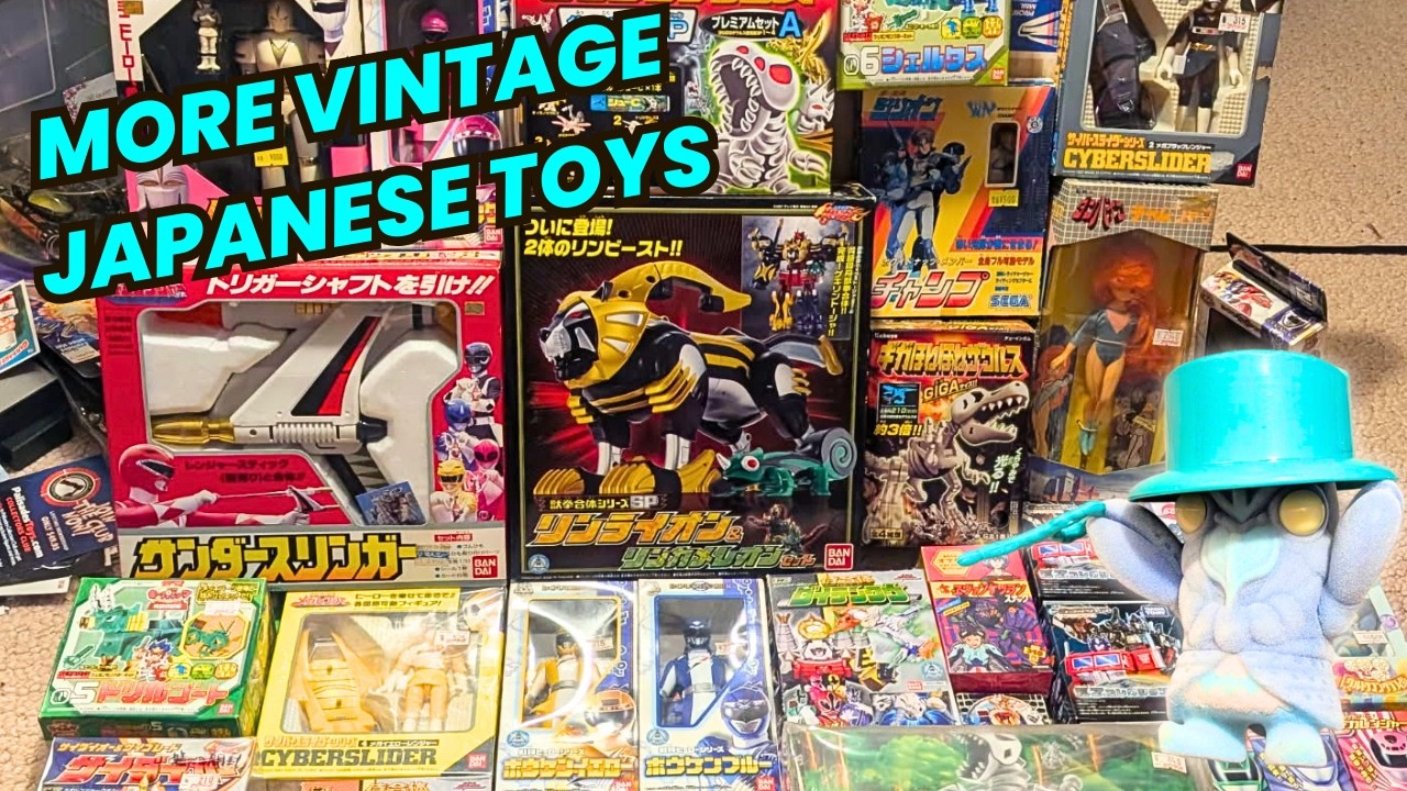 Unboxing Vintage Japanese Toys Action Figures & Robots: Part 200