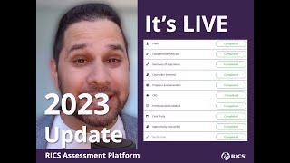 RICS Assessment Platform - Updated 2023 ARC - APC Candidate