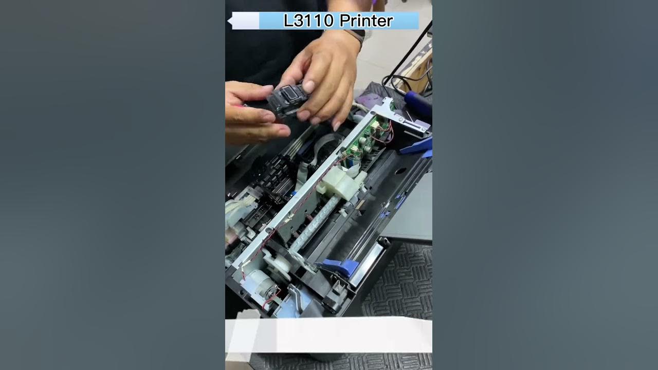 HORIZONTAL BANDING PRINTOUT PROBLEM L3110 PRINTER YouTube