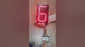 Módulo Display 7 segmentos 12.5 cm x 8 cm x 1cm super slim