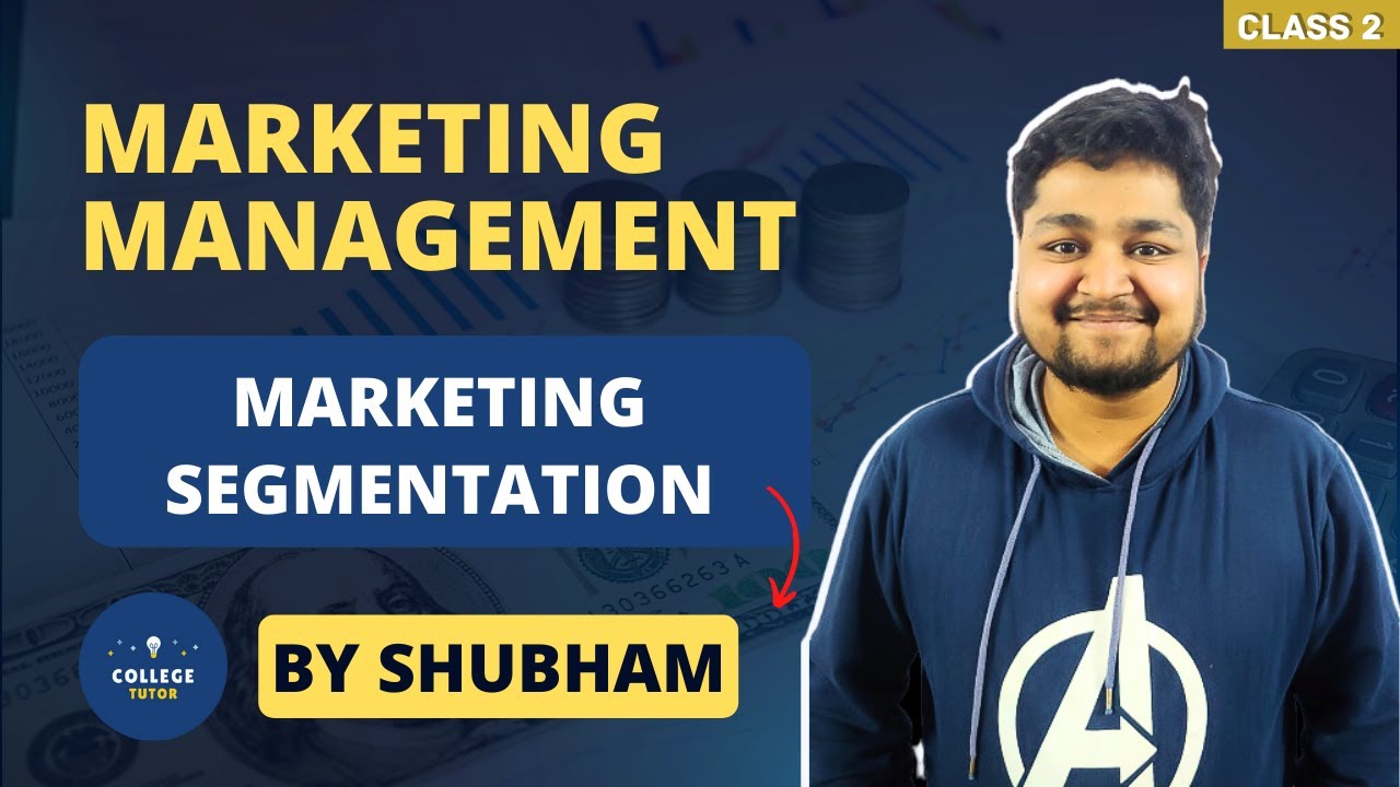 segment marketing  New  Marketing Segmentation | Marketing Management | BBA/B.com | Study at Home with me