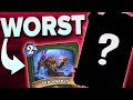 The Worst Card from every Expansion