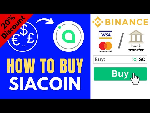 How to buy Siacoin (SC) ✅ Step-by-Step Tutorial [0.08% fees]