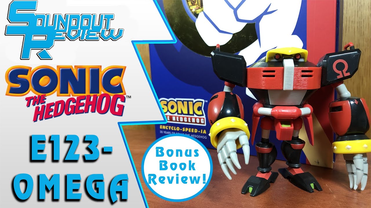 Sonic the Hedgehog Jakks Pacific OMEGA & Sonic Encyclo-Speed-ia Deluxe Edition Review [Soundout12]