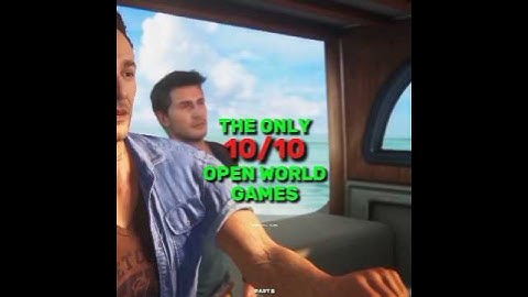 THE ONLY 10/10 OPEN WORLD GAMES #gaming #game #ps5 #videogames #ps4 #ps #shorts