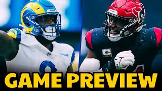RAMS vs. TEXANS Game Preview feat. Cole Thompson of Texans Wire RAMS vs. TEXANS Game Preview feat. Cole Thompson of Texans Wire