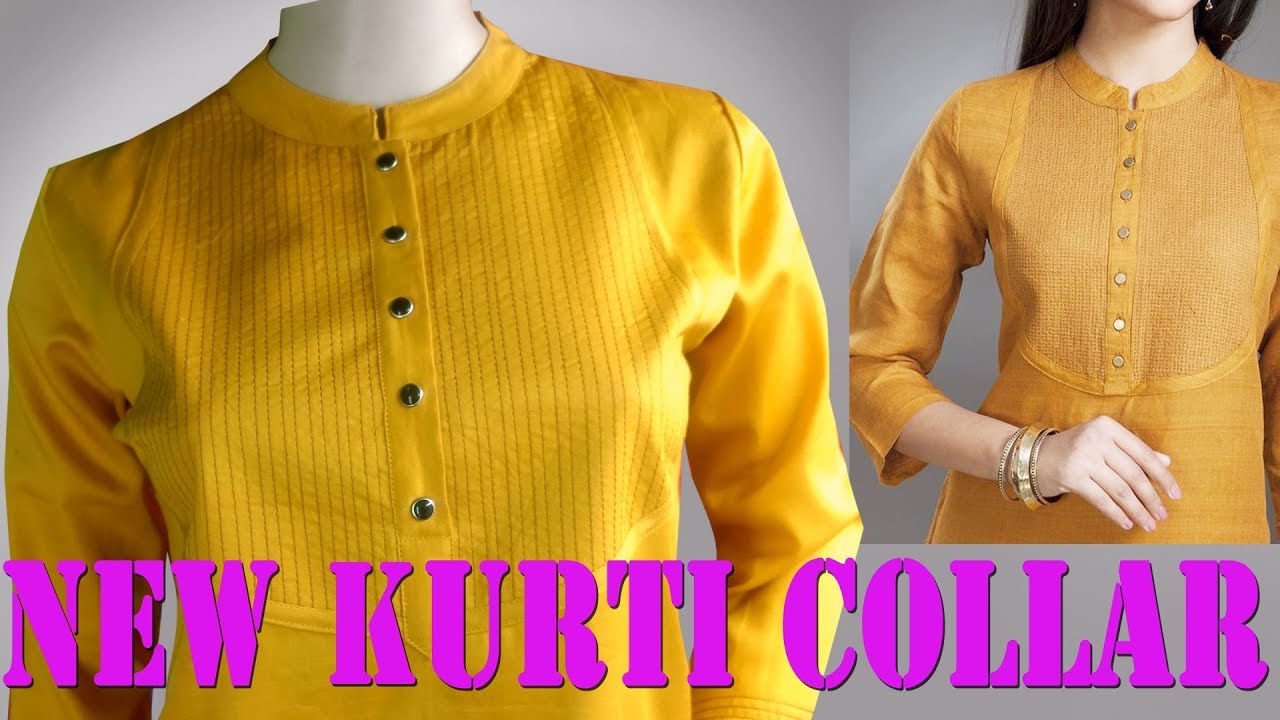 Collar Neck Design || Kurti Collar Neck Easy Cutting and Stitching || Neck  Design @RRFashionPoint - YouTube