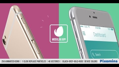 Modular App Promo | After Efects Project Files - Videohive template