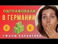 ЛОКДАУН в Германии | огромный ШТРАФ | не делайте так, как мы!