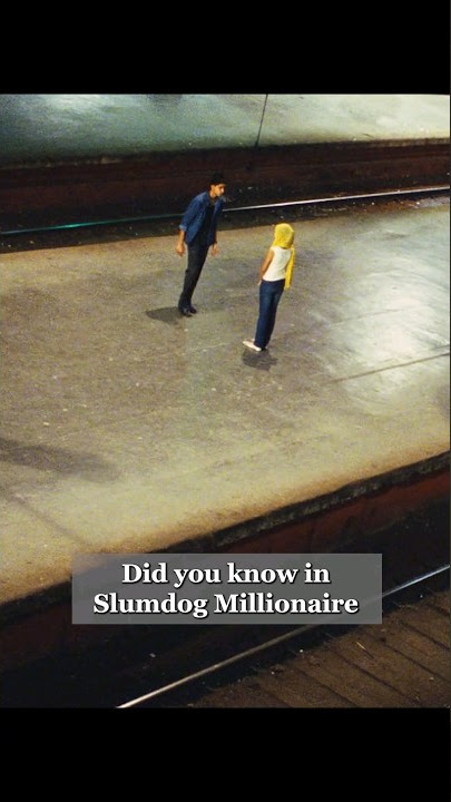 Did you know in SLUMDOG MILLIONAIRE? #shorts