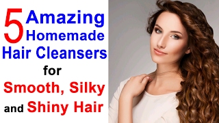 5 Amazing Hair Cleanser Recipes Will Turn Your Hair Soft and Shiny -  Homemade Hair Cleansing Formula - YouTube