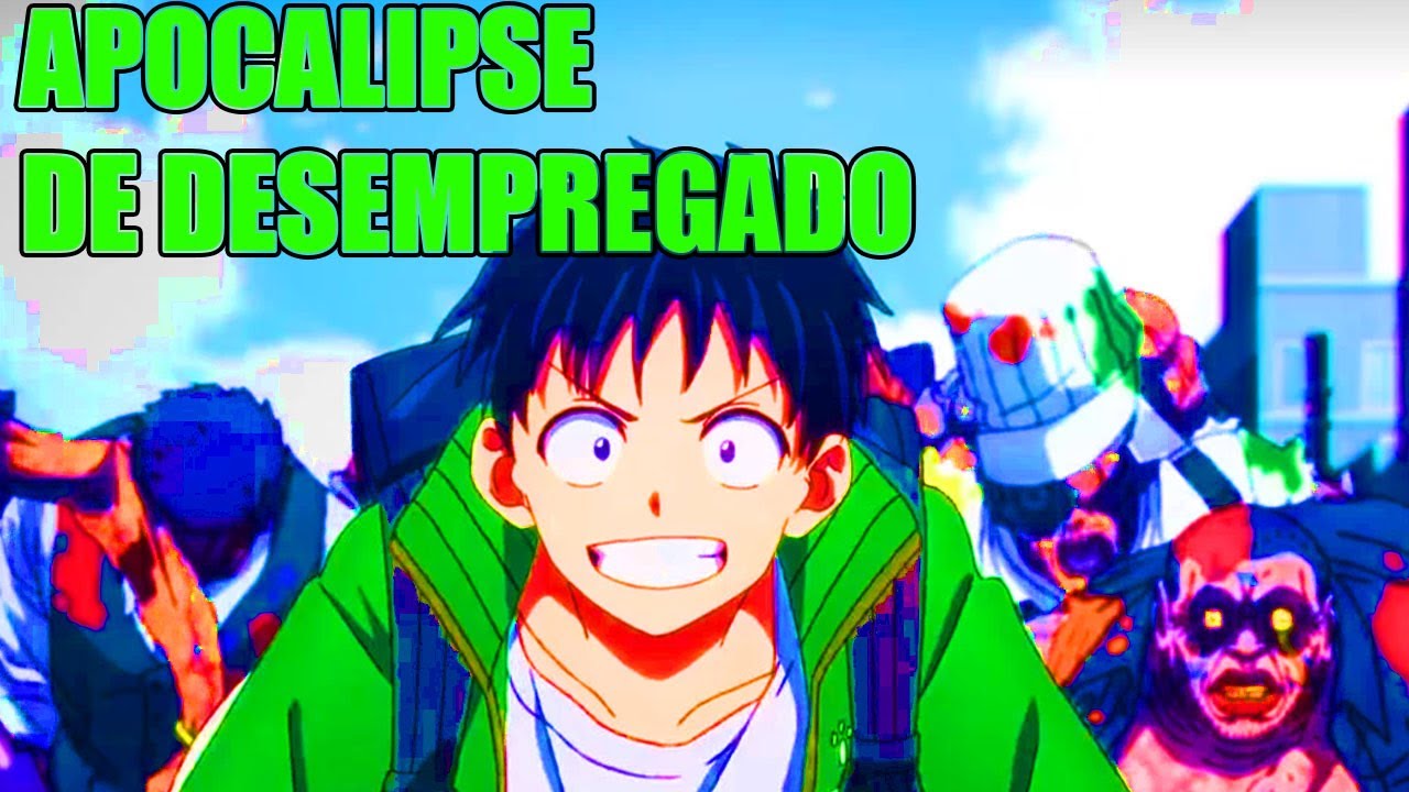 ZOM 100 É ANIME DE MALUCO E EU AMEI