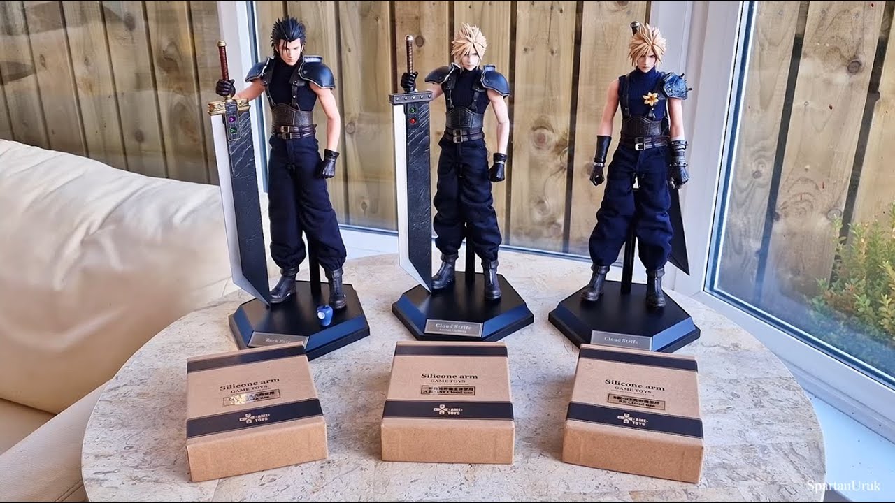 GameToys Final Fantasy VII Silicone Arms 1/6 Figure Review