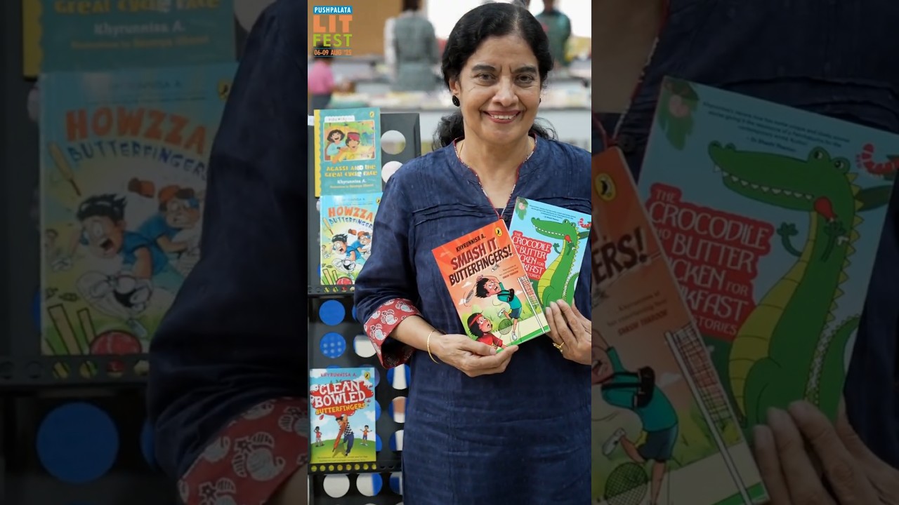 LitFest 2025 | Pushpalata Schools | Khyrunnisa