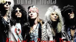 Video thumbnail of "Knockin' on Heaven's Door - Guns N' Roses - Album:Use Your Illusion II (1992)"