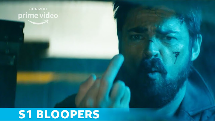 The Boys S1 Exclusive Clip | Bloopers | Amazon Originals