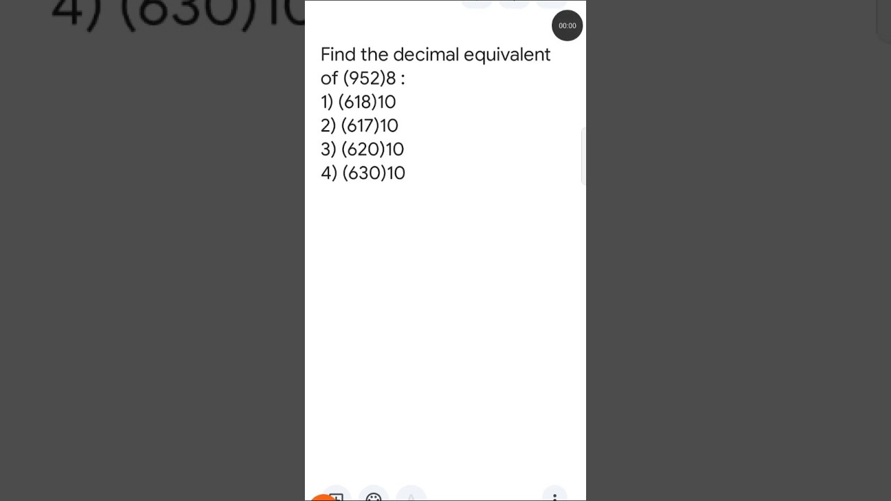 How to Convert Octal Number to Decimal Number ✅ #htet #exam #exam #examinations #supplementary