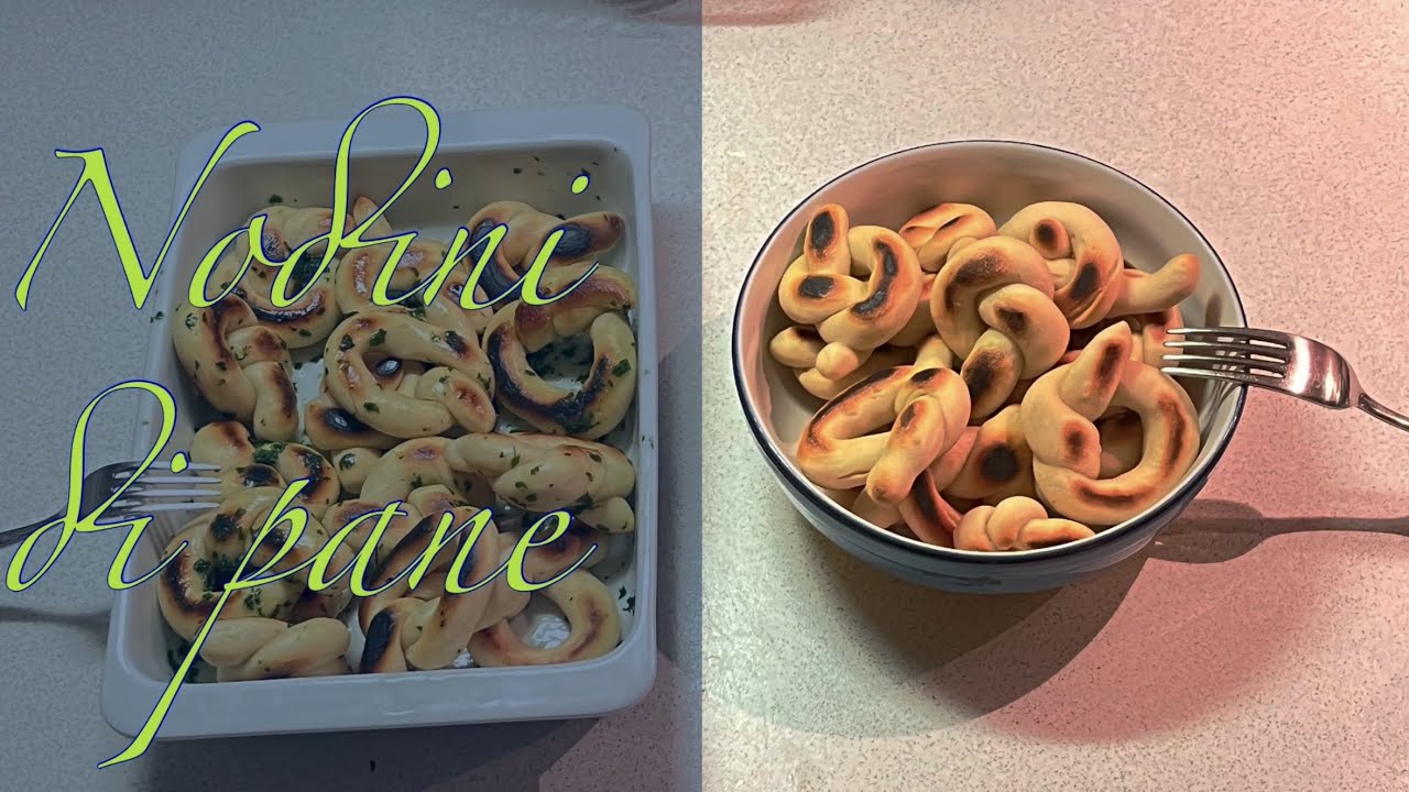 Questi nodini di pane delle sorelle Simili sono ECCEZIONALI!!!