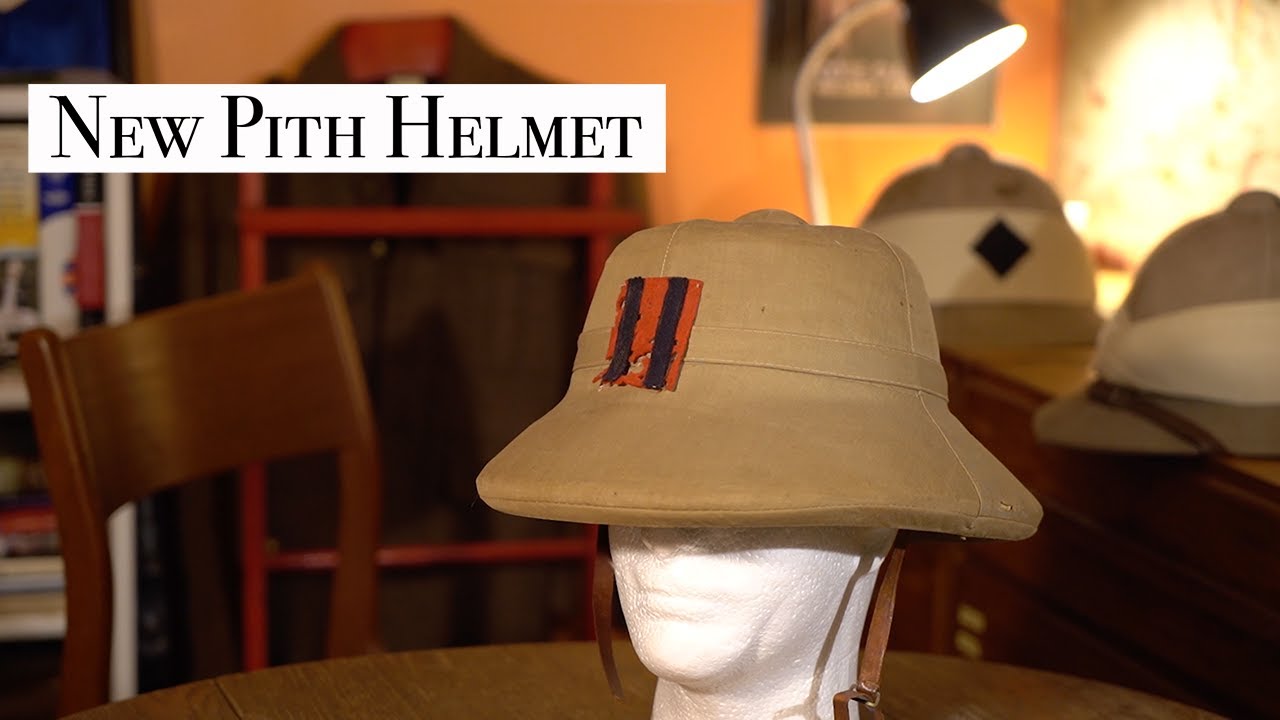 Unboxing a Khaki Sola Pith Hat