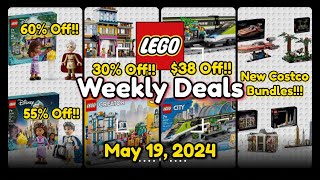 Weekly LEGO Deals!! New Costco LEGO Bundles!! Kohl’s 30% Off Select LEGO Sets!!