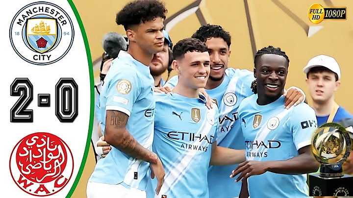 Manchester City vs Wydad 2-0 - All Goals & Highlights - 2025 Club World Cup