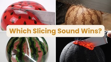 ASMR: Which Watermelon is BEST? (Real, Glass, Lava & MORE!) - VEO 3 AI