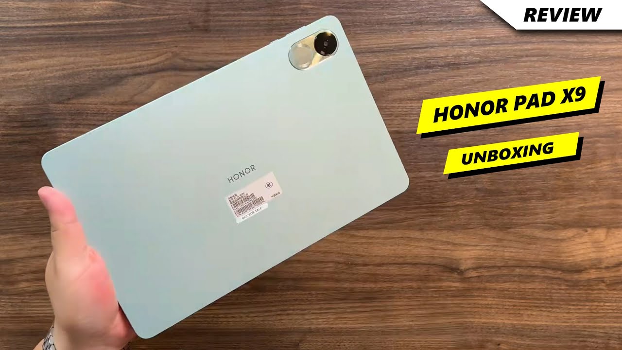 Honor Pad X9 Unboxing, Price in UK, Hands on Review