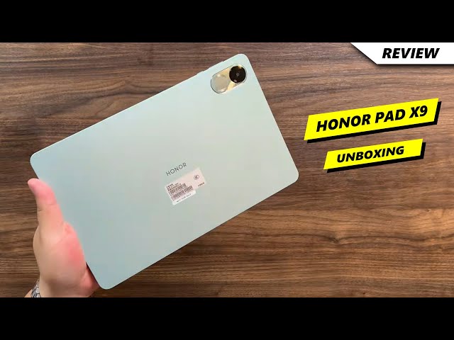 Honor Pad X9 Unboxing, Price in UK, Hands on Review