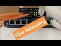 Network Two Buildings with Fiber Optic Cable